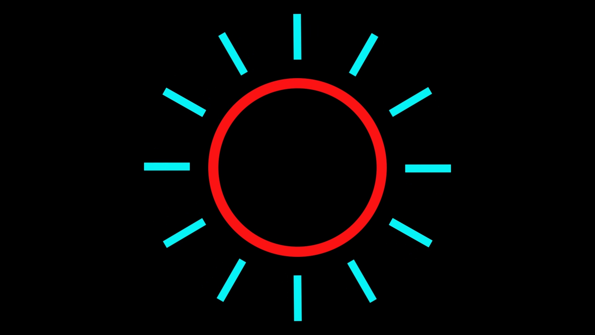 ②太陽　夏　明るい　ポップ　モーショングラフィクス