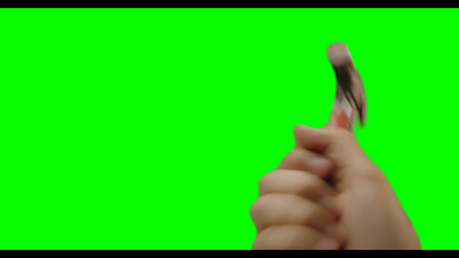 トンカチ ハンマーで画面を叩く 壊す 破壊 グリーンバック Aim 無料動画素材 Free Video Material Distribution