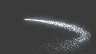 No.161　魔法　キラキラ　パーティクル　//　Magic glitter particles