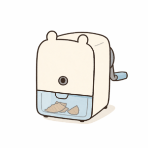 No.274【効果音】鉛筆削りまわす音　ゴリゴリした音//The sound of sharpening a pencil, a grinding sound.